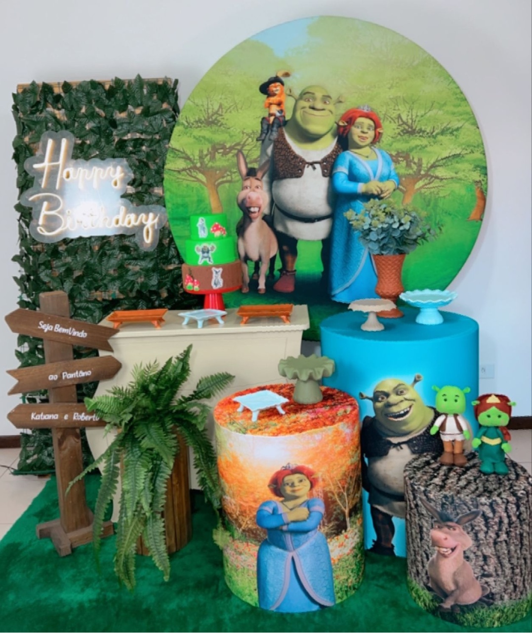 Shrek Composição - Modelo 2 - TudFestas