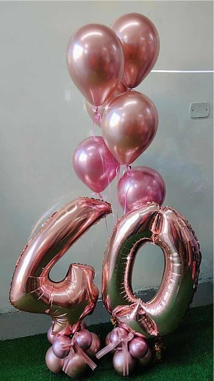 Balão Com Gás Helio 40 - TudFestas