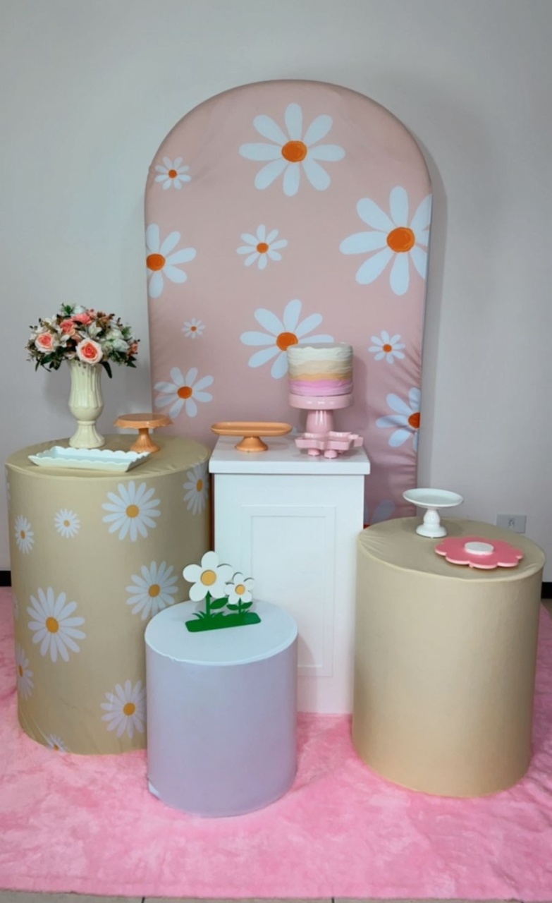 Kit Prata Margarida - Modelo 2 - TudFestas