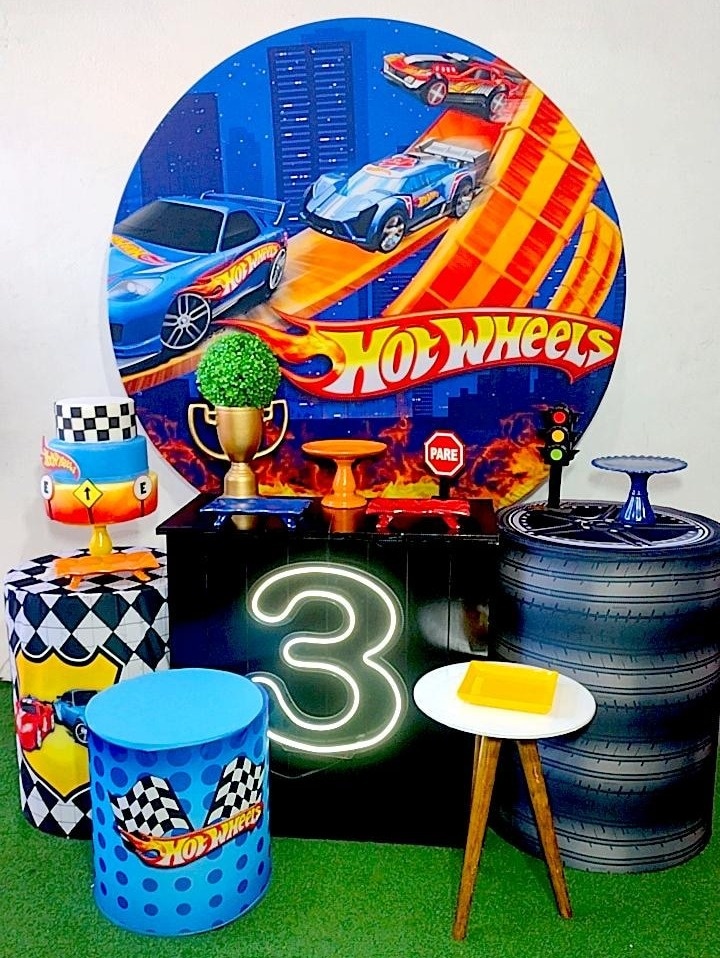 Kit Diamante Hotweels - Modelo 2   - TudFestas
