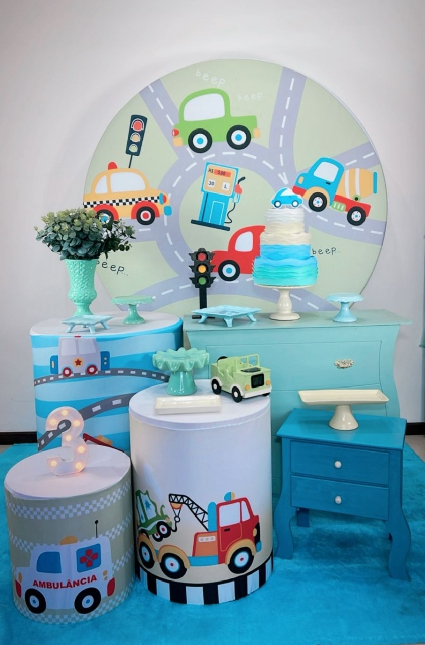 Kit Ouro Carrinho - Modelo 2 - TudFestas