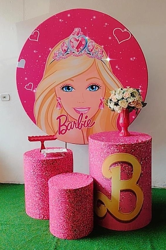 Kit Promocional  Barbie  - TudFestas