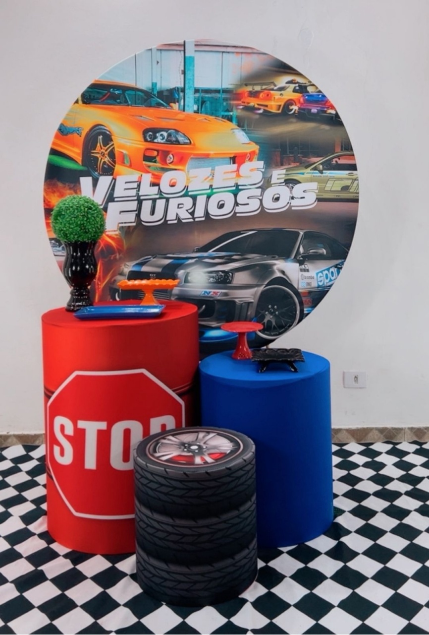 Kit Bronze Velozes E Furiosos - TudFestas