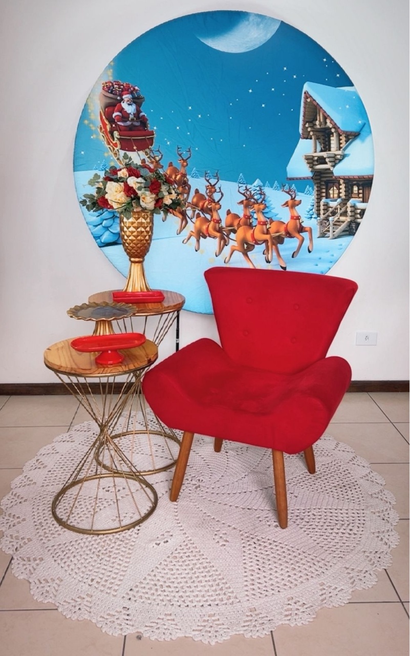 Cenário Natal - Modelo 6 - TudFestas