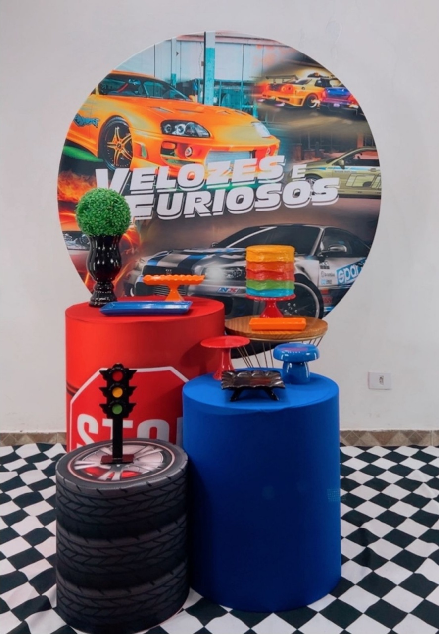 Kit Prata Velozes E Furiosos - TudFestas