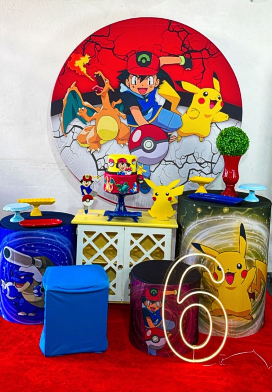 Kit Diamante Pokémon  - TudFestas
