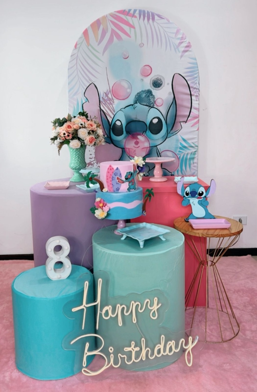 Kit Diamante Lilo Stitch 3 - Modelo 2  - TudFestas
