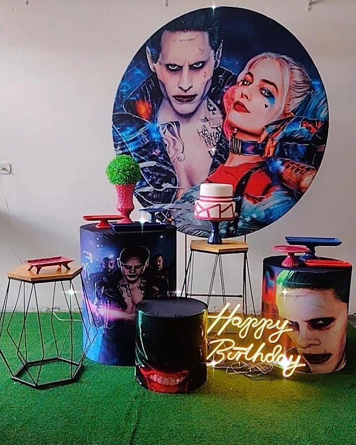 Kit Diamante Coringa E Alerquina - TudFestas