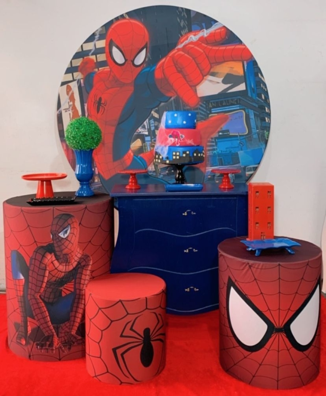 Kit Prata Homem Aranha 2 - TudFestas