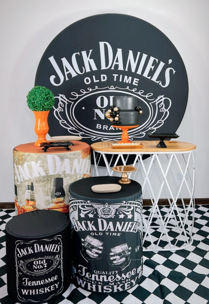 Kit Prata Jack Daniels Modelo 2 - Mod 2 - TudFestas