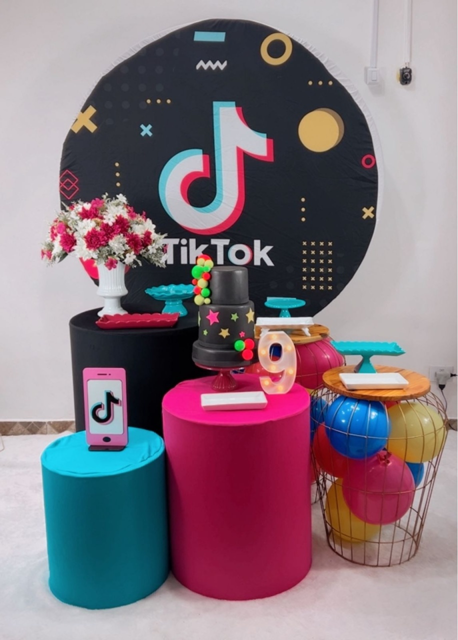 Kit Ouro Tik Tok - TudFestas