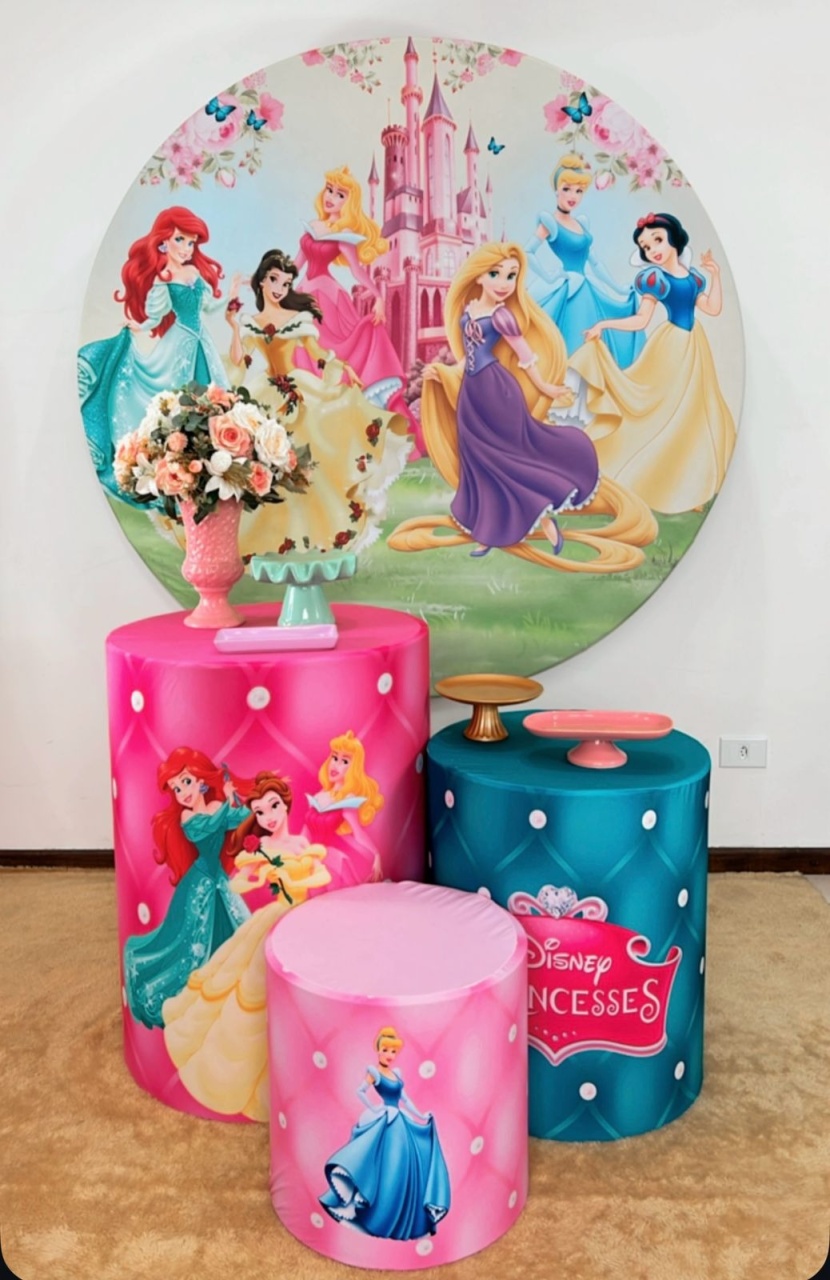 Kit Bronze Princesas - TudFestas