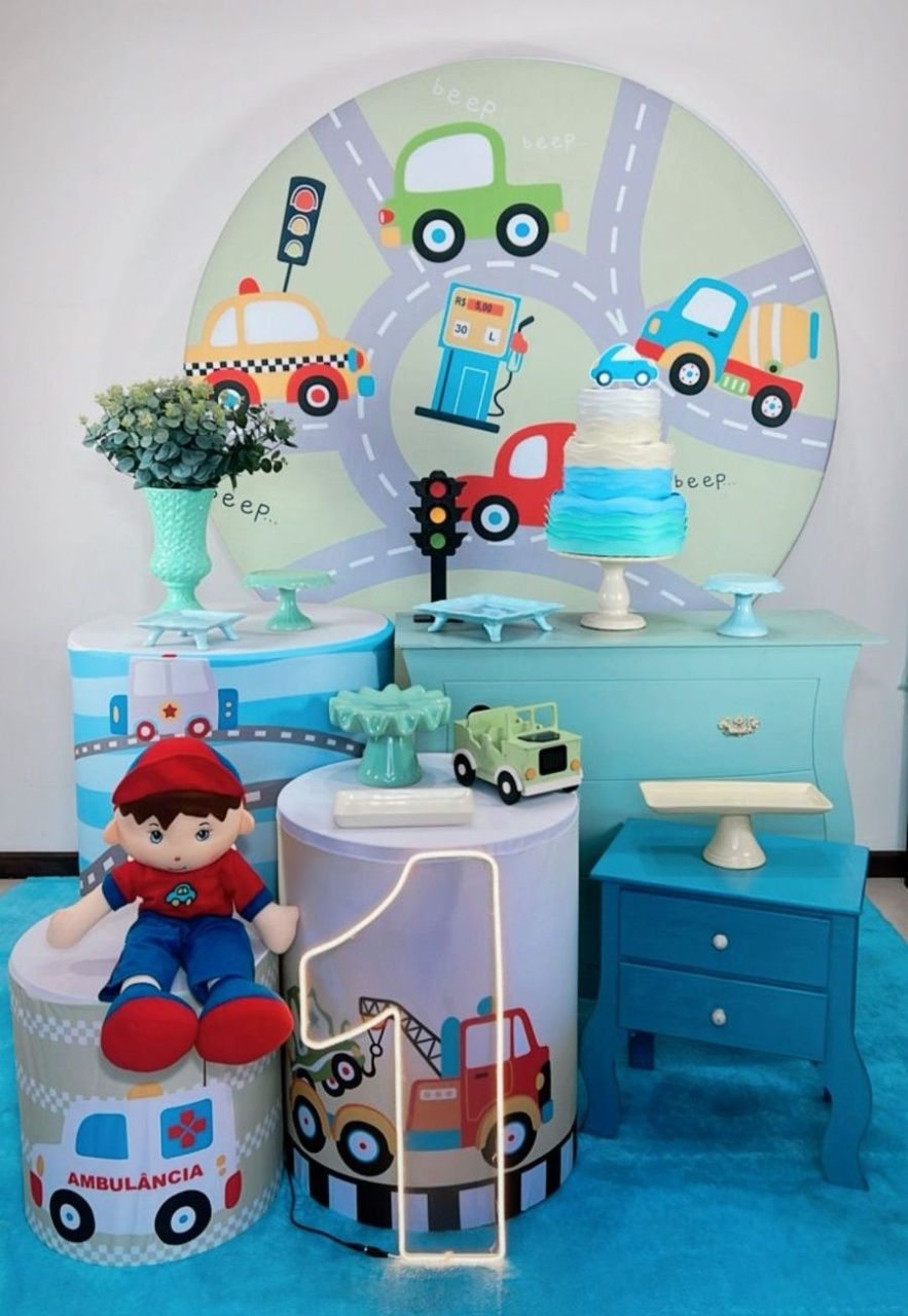 Kit Diamante Carrinho - Modelo 2 - TudFestas