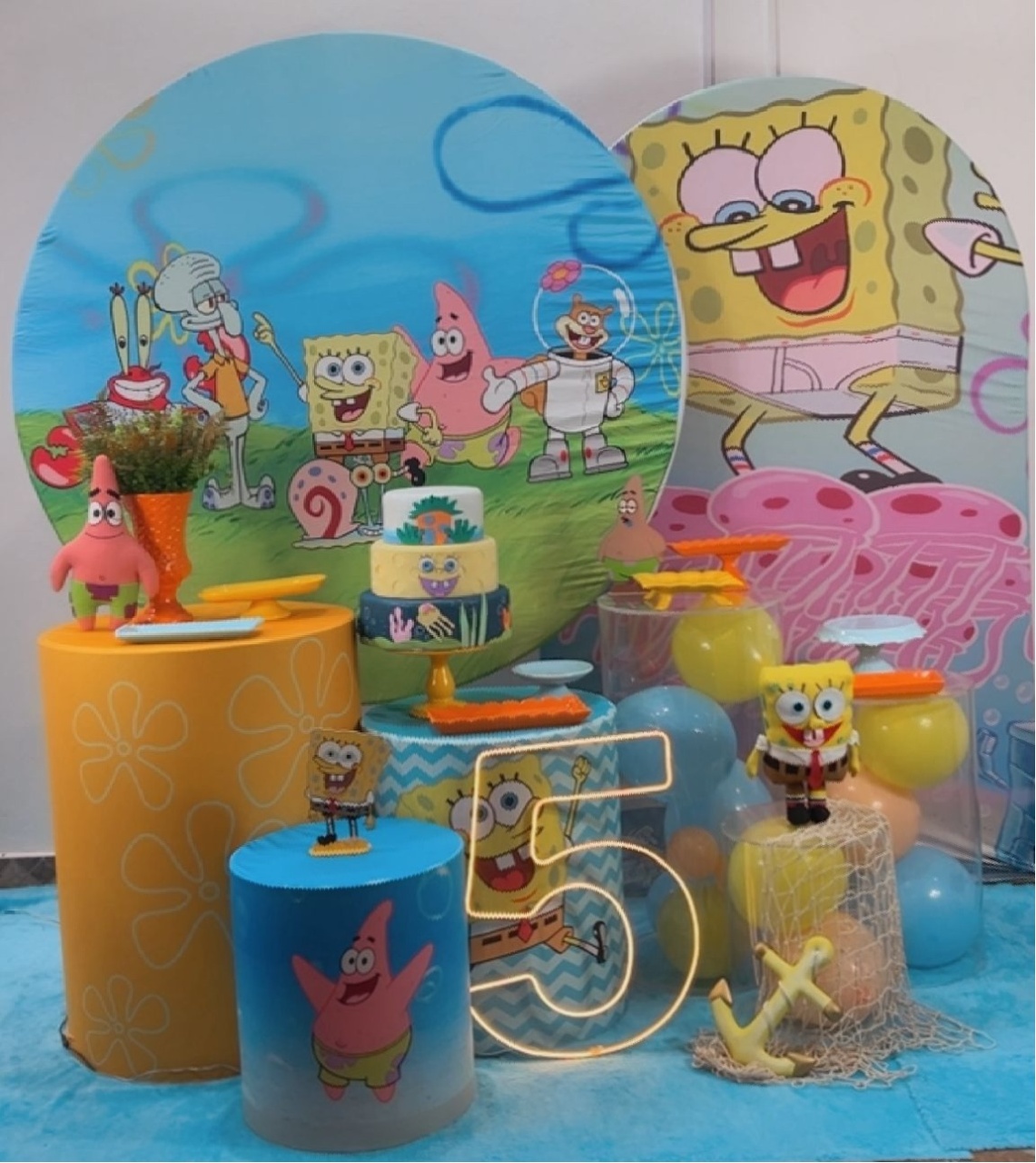 Bob Esponja Composição - Modelo 3 - TudFestas