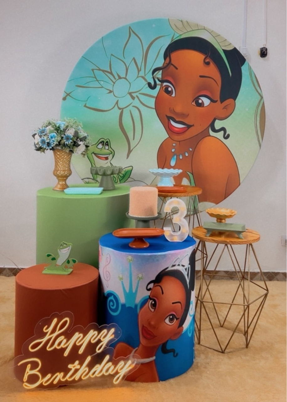 Kit Diamante Princesa Tiana - Modelo 2 - TudFestas