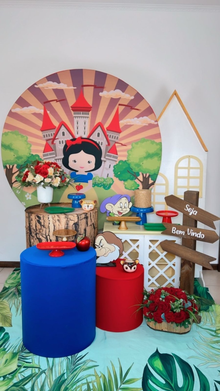 Composição Branca de Neve Baby Mod 2 - TudFestas