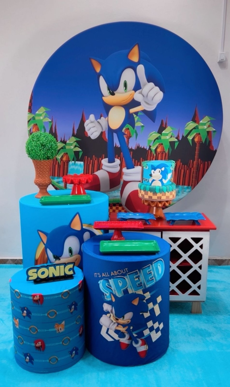 Kit Prata Sonic - Modelo 2 - TudFestas