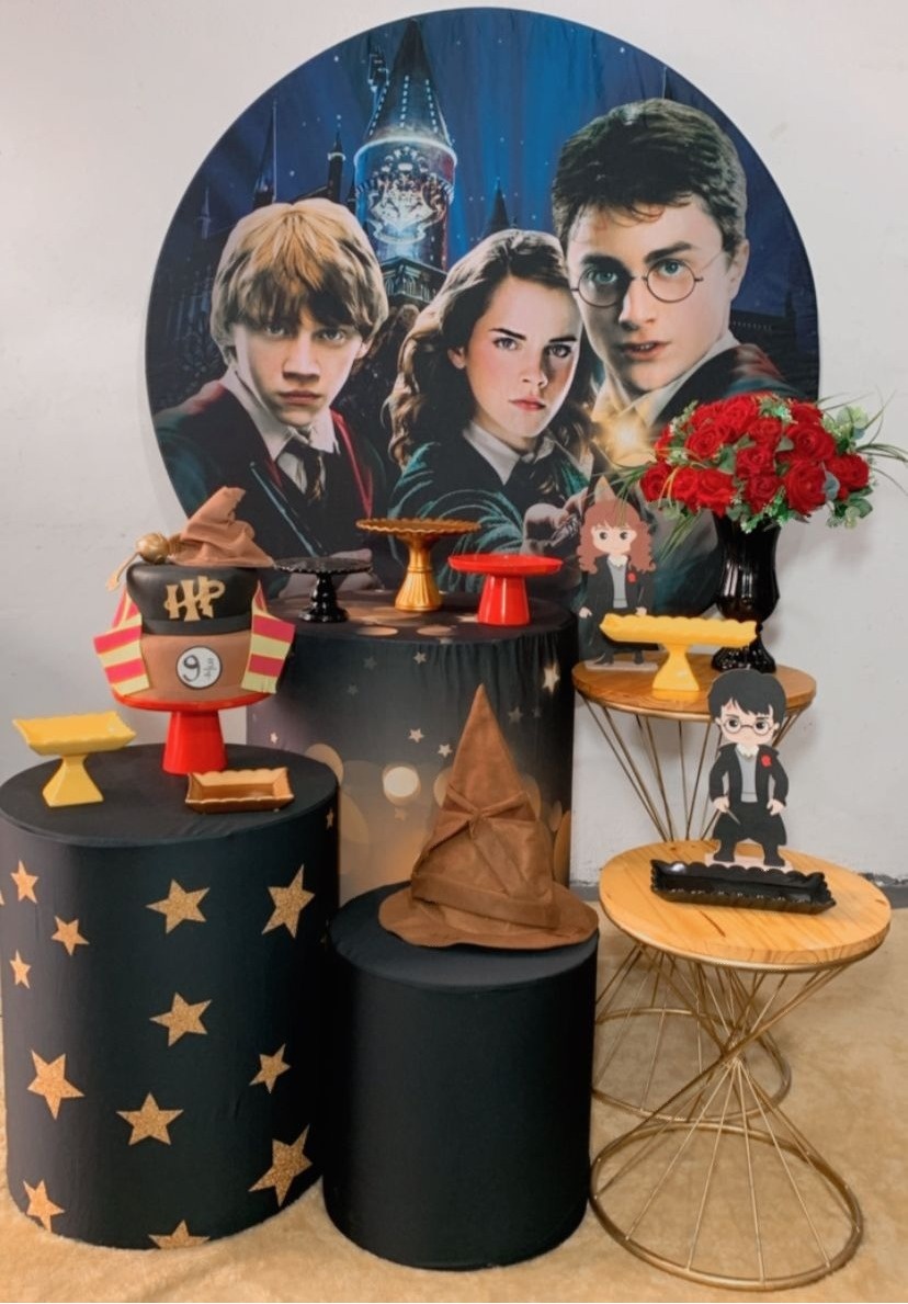 Kit Ouro Harry Potter  - TudFestas