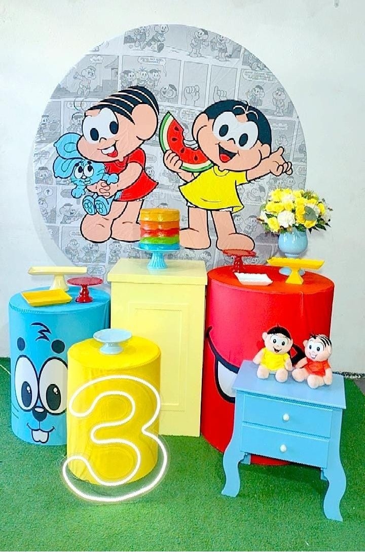 Kit Diamante Monica E Magali Mod 2  - TudFestas