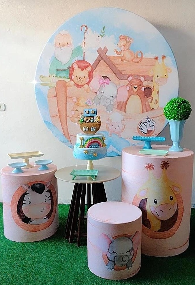 Kit Prata Arca de Noé - Modelo 2 - TudFestas