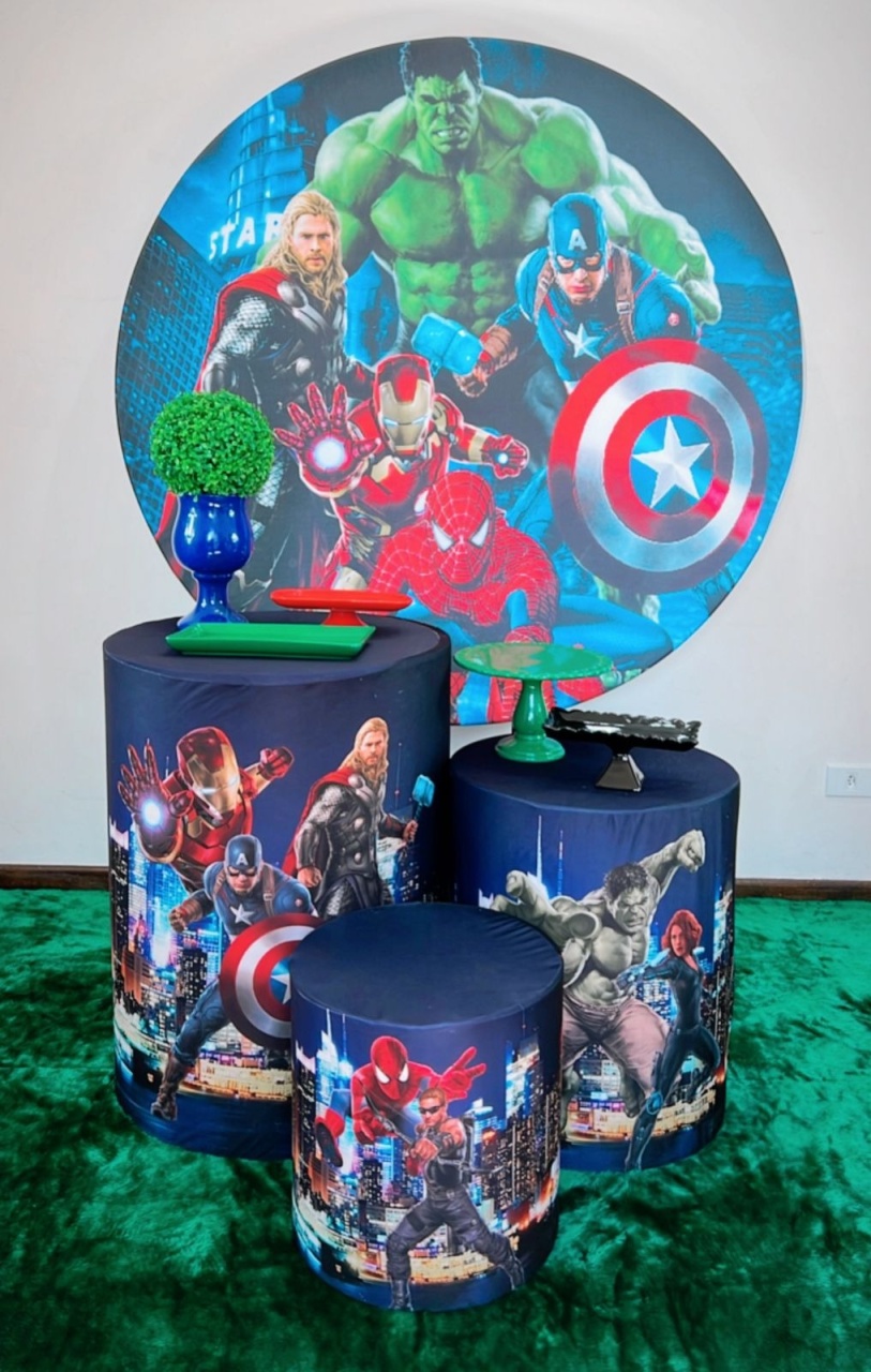 Kit Bronze Vingadores Filme - TudFestas