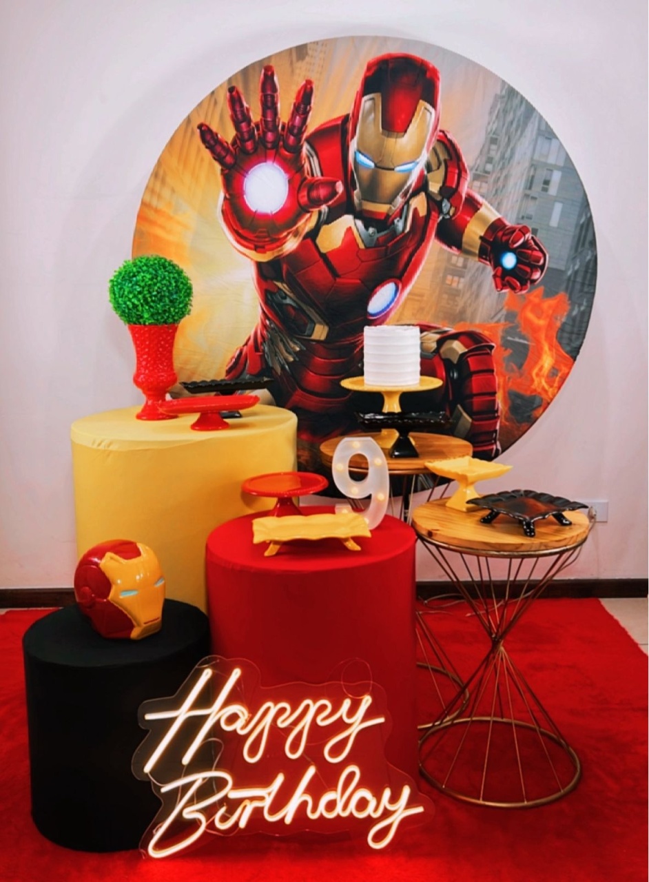 Kit Diamante Homem de Ferro - Modelo 2 - TudFestas