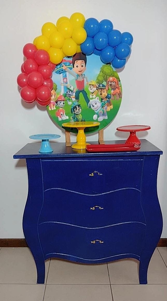 Kit Rubi Patrulha Canina -Com Mesinha - TudFestas