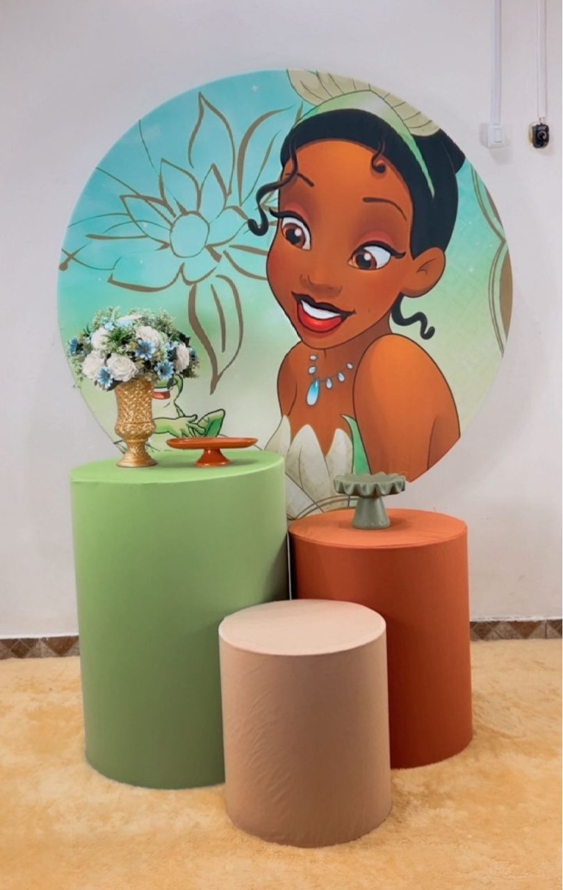 Kit Promocional Princesa Tiana - TudFestas