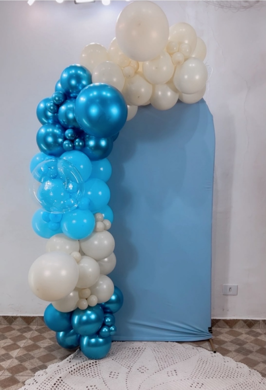 Arco de Balões - Venda Azul - TudFestas