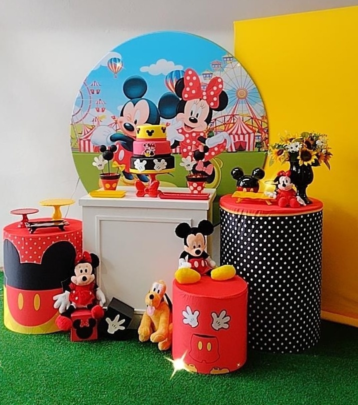 Kit Ouro Mickey E Minnei - TudFestas