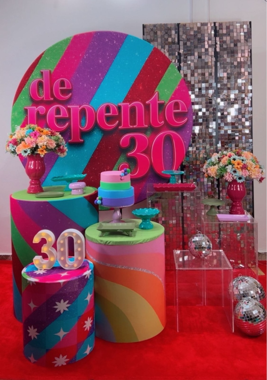 de Repente 30 Composição - Modelo 2 - TudFestas