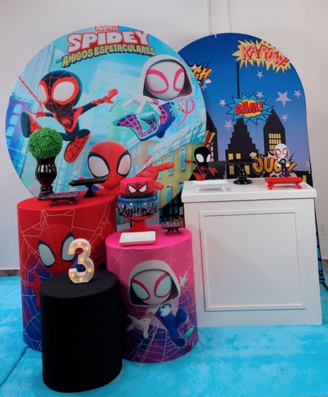 Homem Aranha Baby Spidey Composição - TudFestas