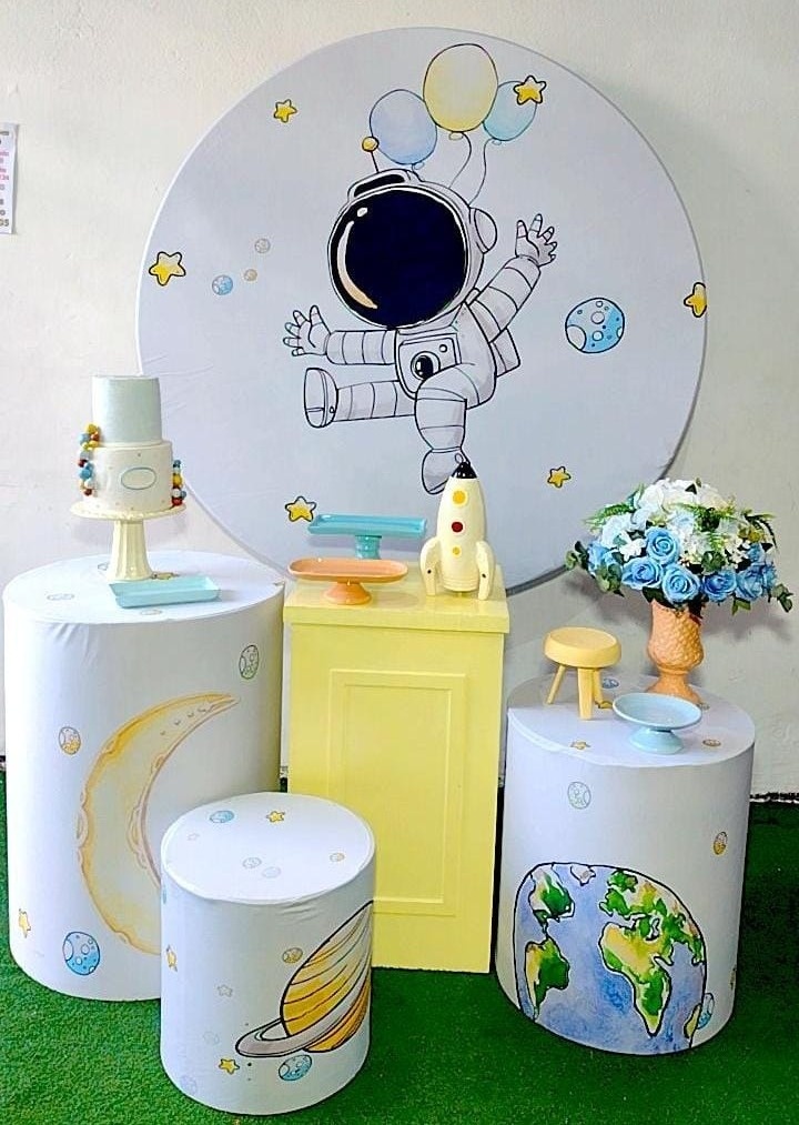 Kit Prata Astronauta Candy - TudFestas