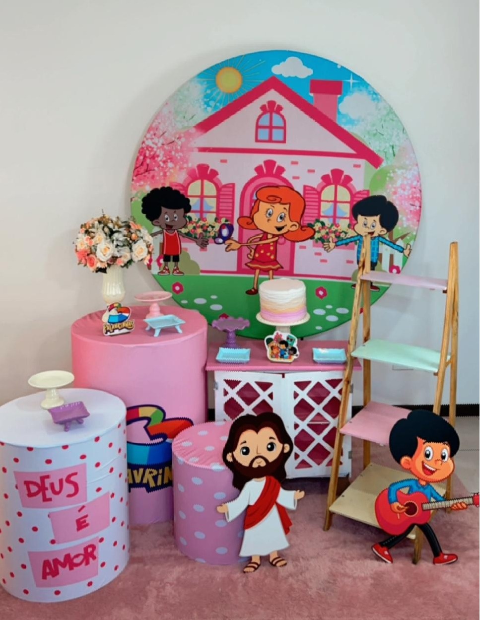 Kit Ouro 3 Palavrinhas Mod 2  - TudFestas
