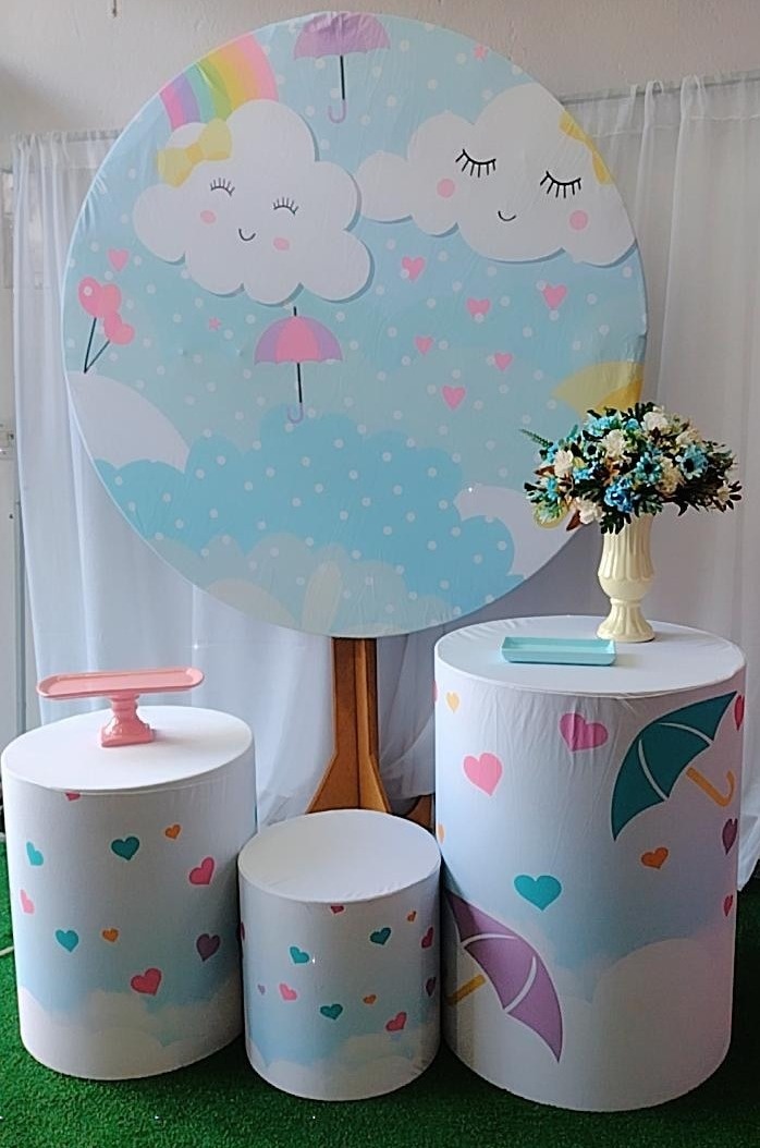 Kit Promocional Chuva de Amor - Modelo 2 - TudFestas