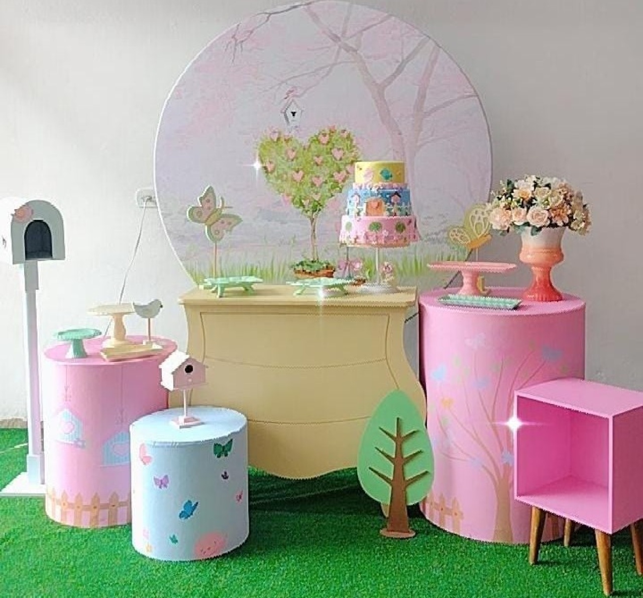 Kit Ouro Jardim Encantado  - TudFestas