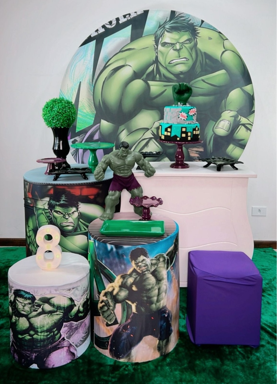 Kit Ouro Hulk - TudFestas