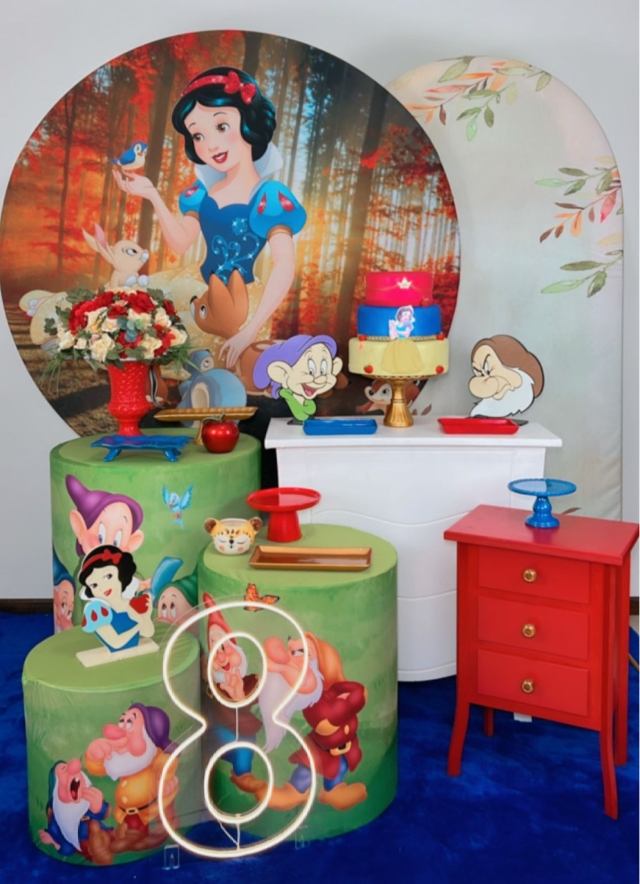 Composição Branca de Neve Mod 4 - TudFestas