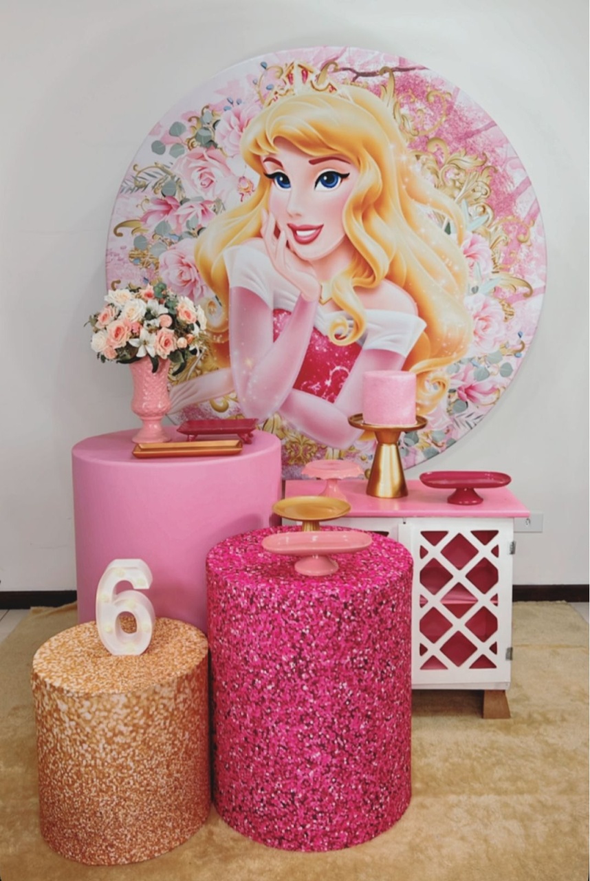Kit Prata Princesa Aurora Mod1 - TudFestas