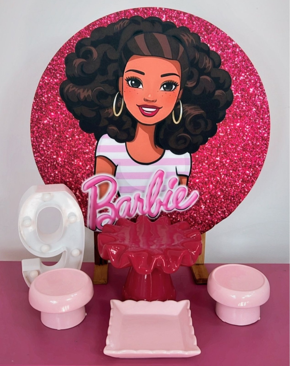 Kit Rubi - Barbie Negra - TudFestas