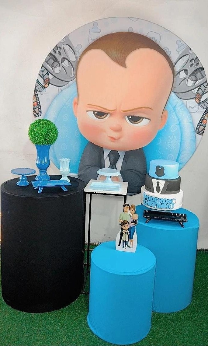 Kit Prata Poderoso Chefinho Moreno - Modelo 2 - TudFestas