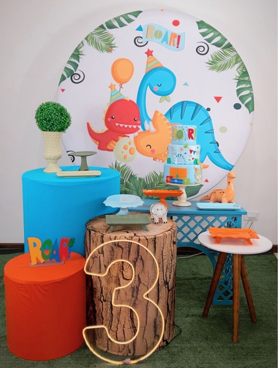 Kit Diamante Dinossauro Baby Roar - TudFestas