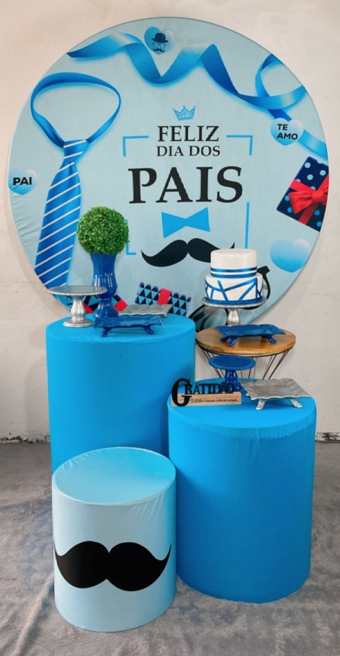 Kit Prata Feliz Dia dos Pais Mod 2 - TudFestas