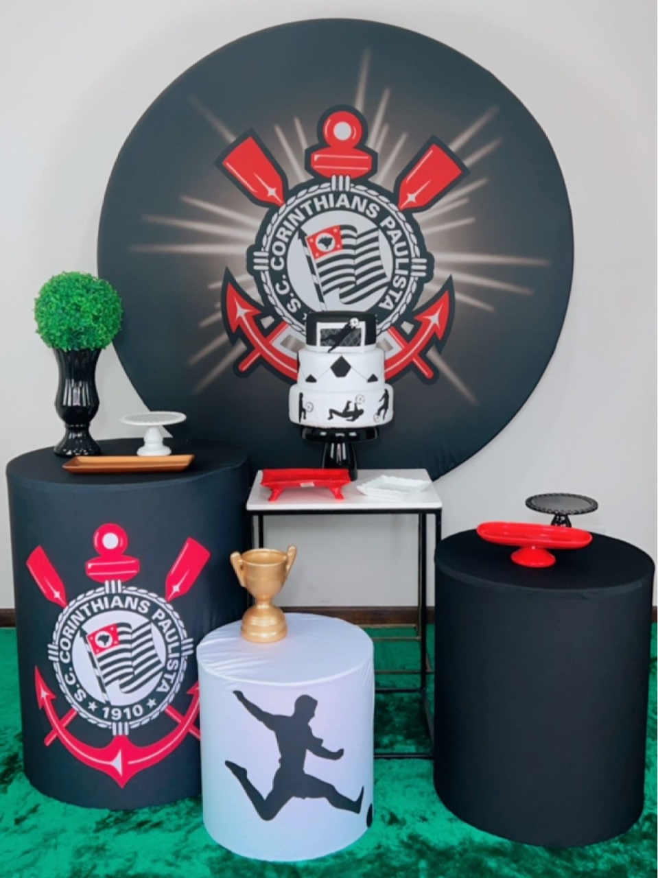 Kit Prata Corinthians  Mod.2 - TudFestas