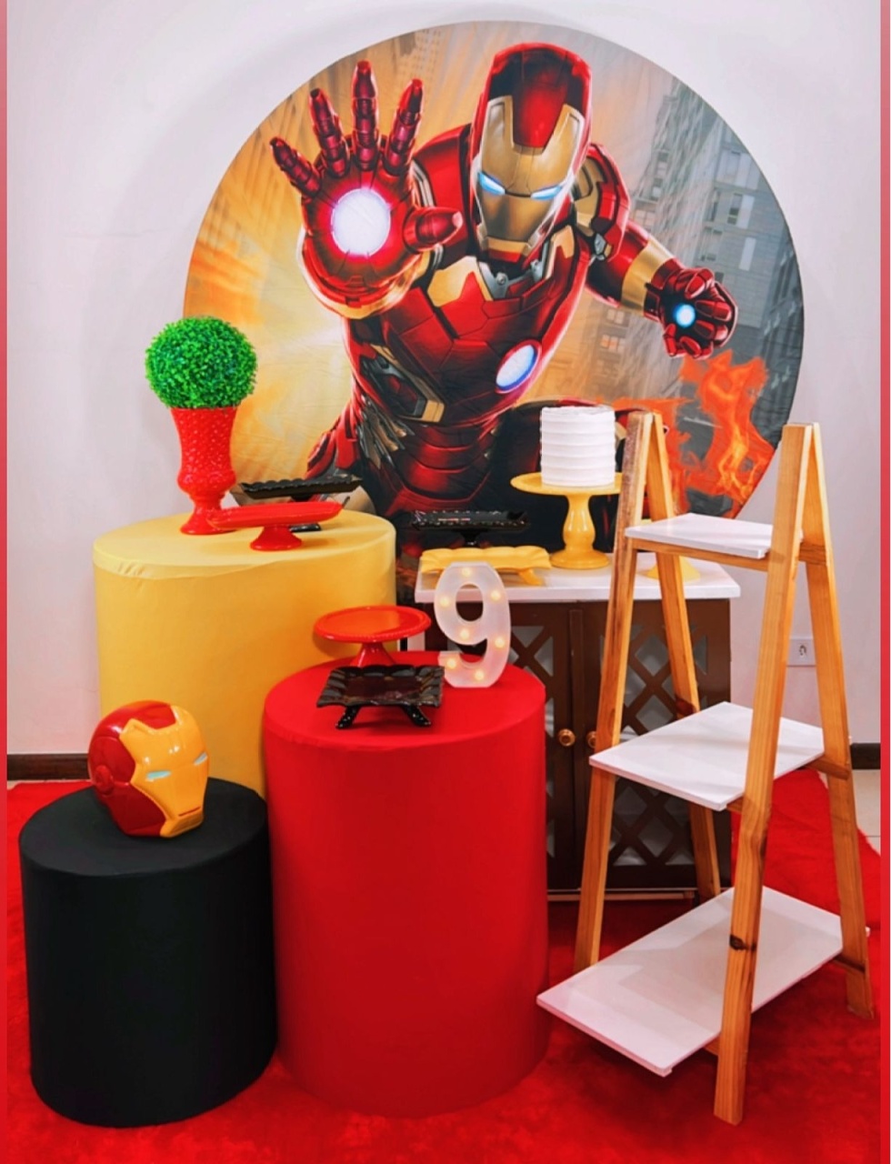 Kit Ouro Homem de Ferro - TudFestas