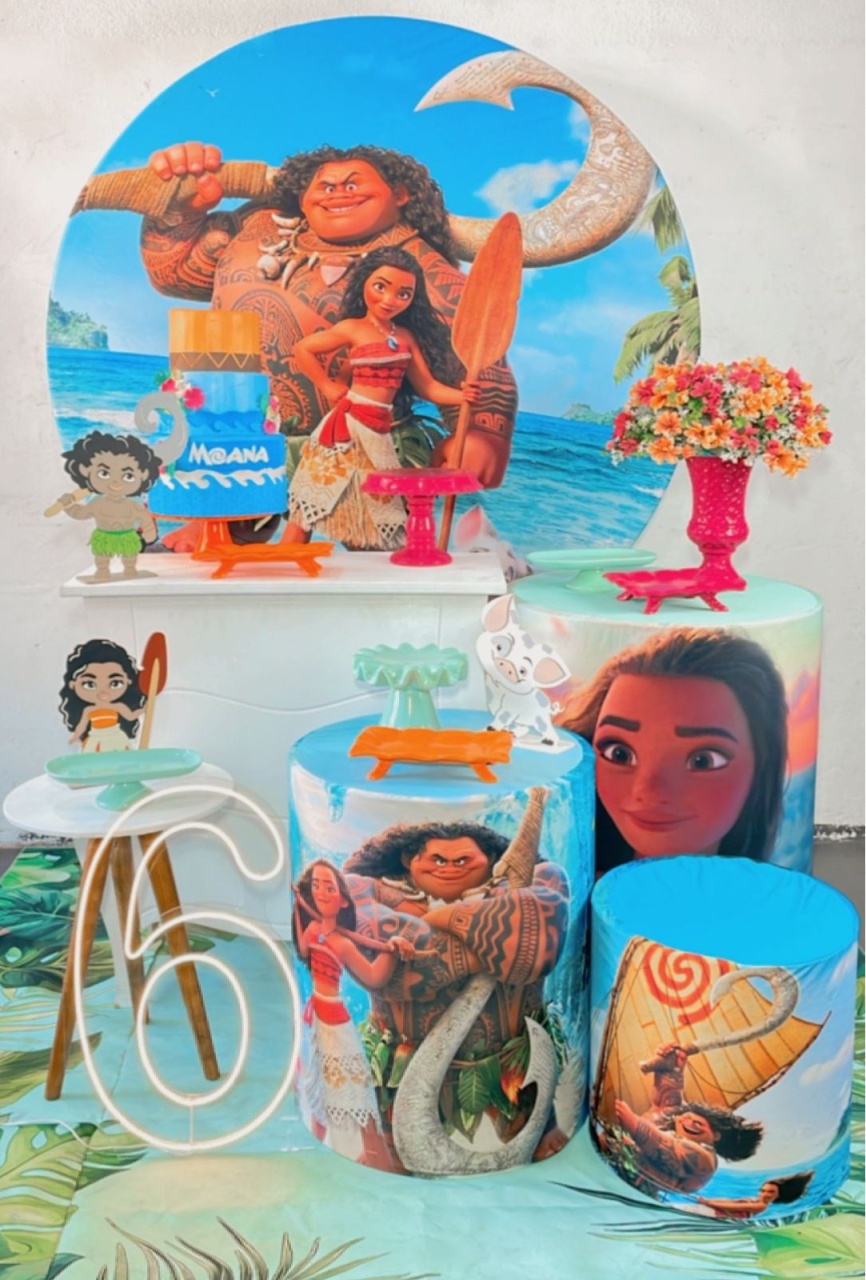 Kit Diamante Moana Grande  - TudFestas