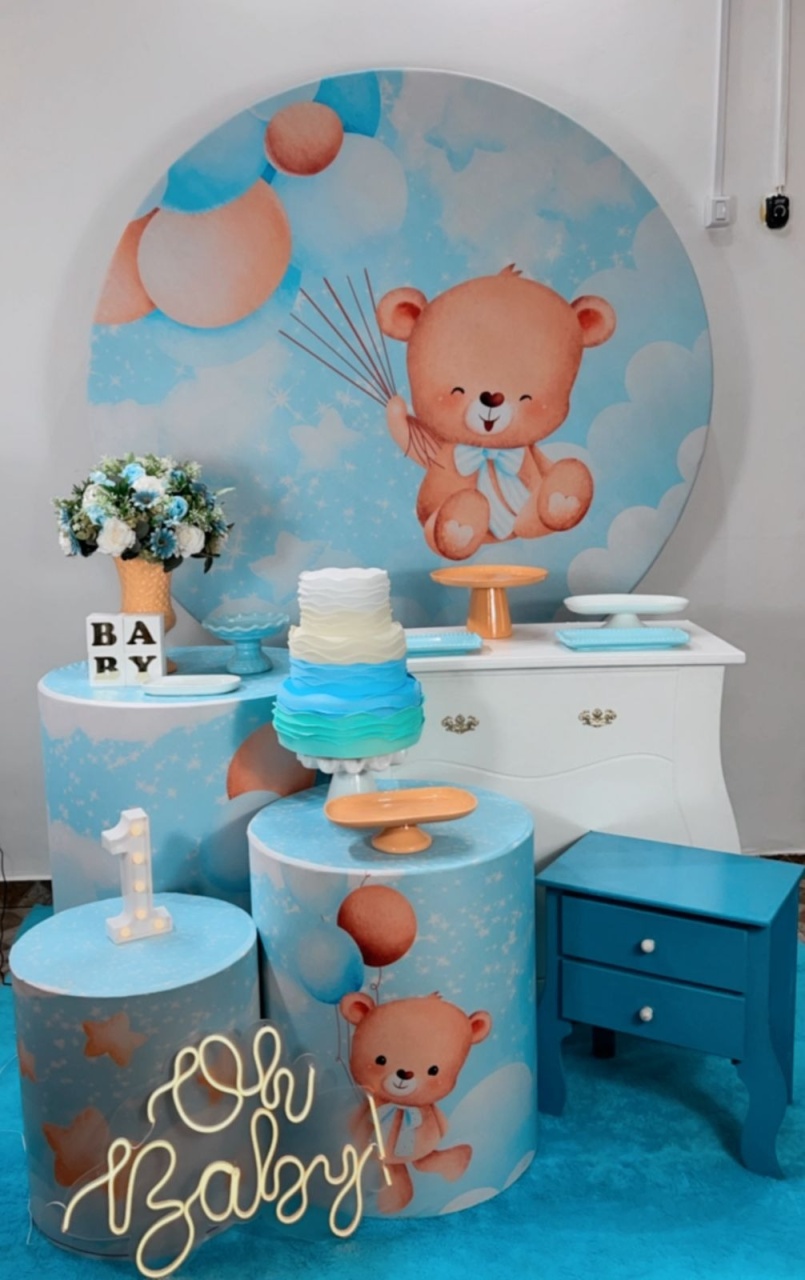 Kit Diamante Ursinho Baby  - TudFestas