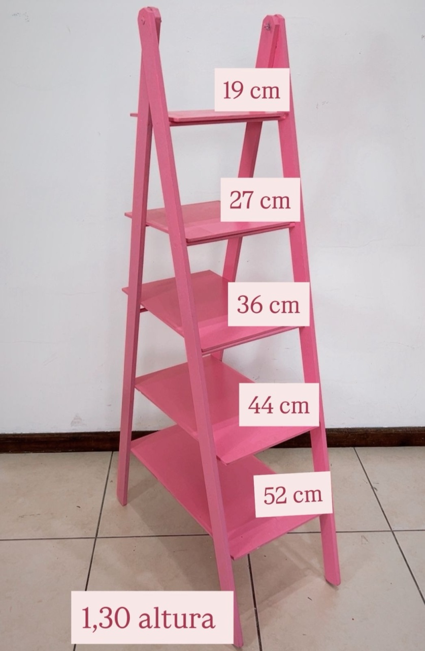 Escadinha Rosa - TudFestas