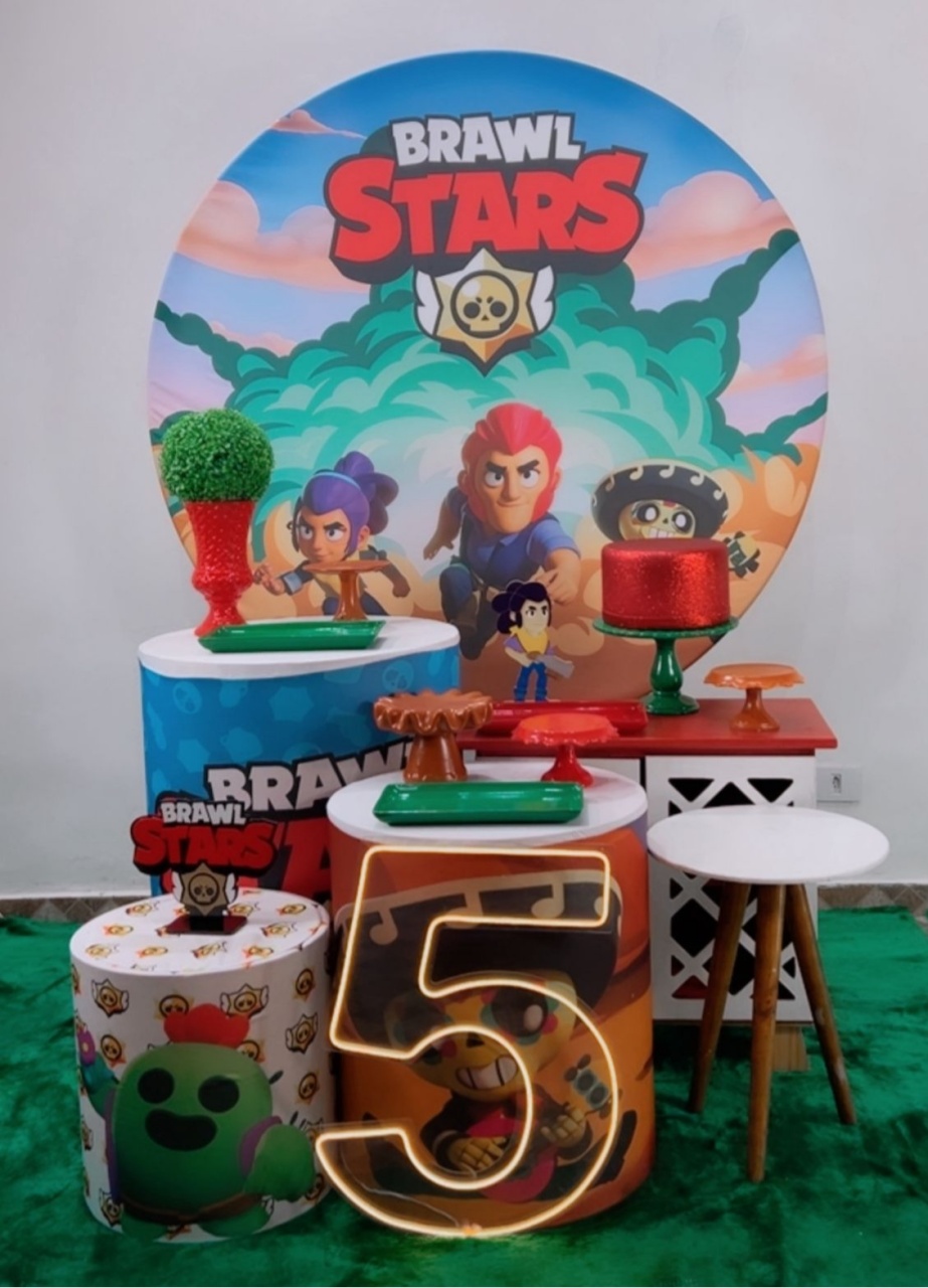 Kit Diamante Brawl Stars - Modelo 2 - TudFestas