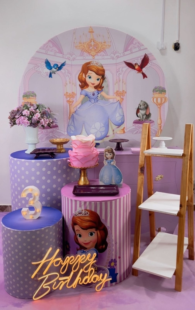 Kit Diamante Princesa Sofia - TudFestas